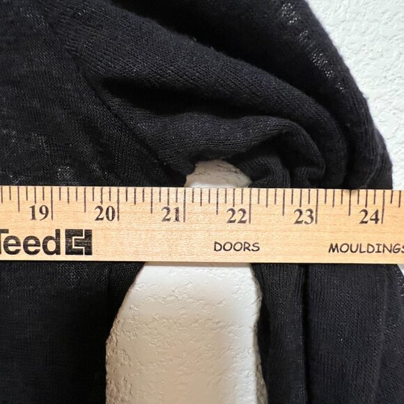 Boho‎ Chic Southwestern Artisan Jacket Asymmetrical Open Front Cardigan Size M - Picture 7 of 10